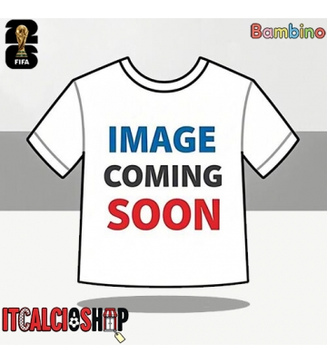 Paraguay Miguel Almiron #10 Prima Maglia Bambino Mondiali 2026 Manica Corta (+ Pantaloni corti)